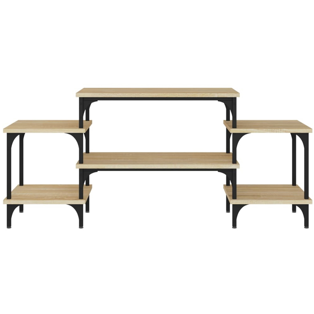 vidaXL 6 Shelf Sonoma Oak TV Cabinet Image 5