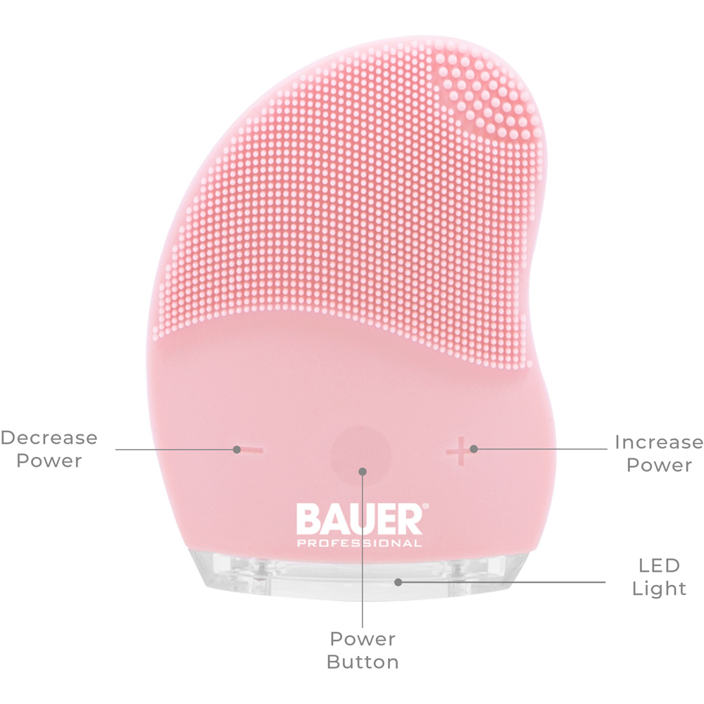 Bauer Professional Silicone Facial Cleansing Brush Image 7