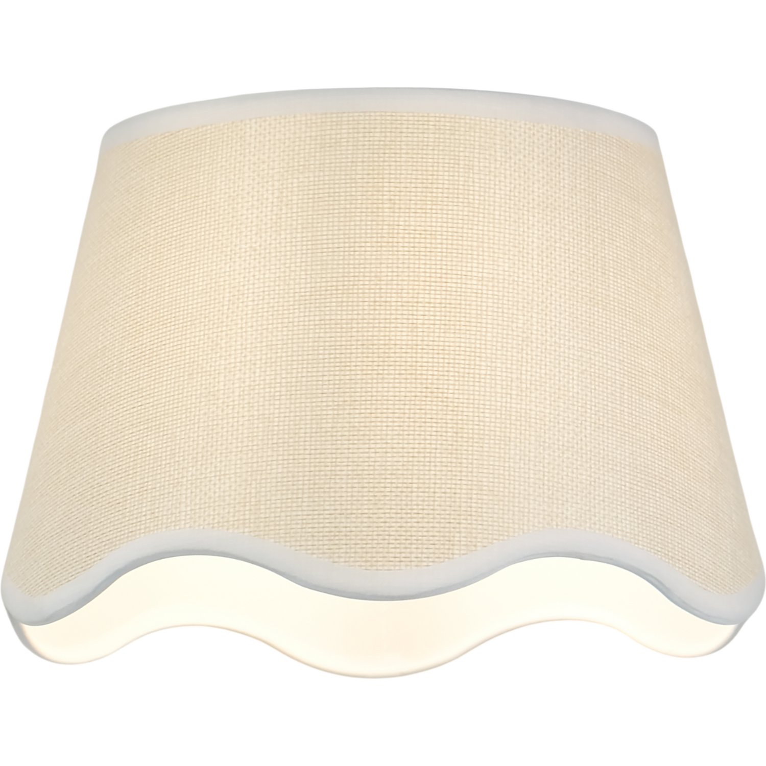 Scallop Shade Natural 25.5cm Image 4
