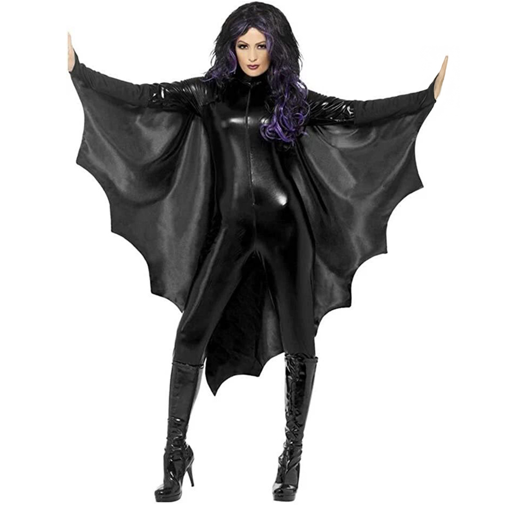 Smiffys Adult Women's Vampire Bat Costume Image 1