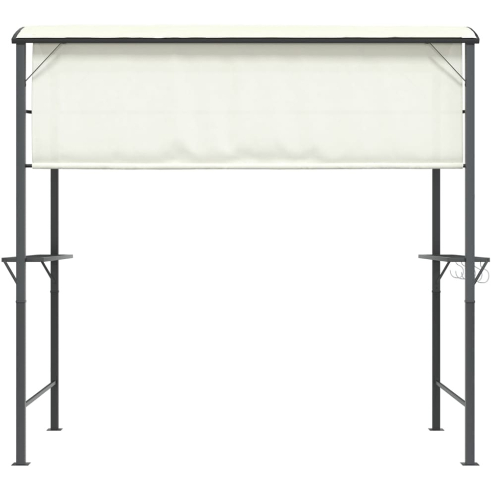 vidaXL 2 x 2m Cream Gazebo with Roof Image 5