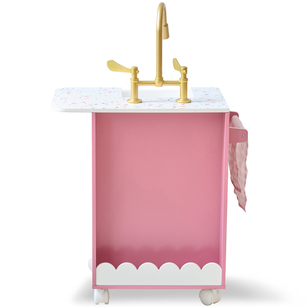 Teamson Kids Little Chef Savannah Modular Pink Play Kitchen Image 4
