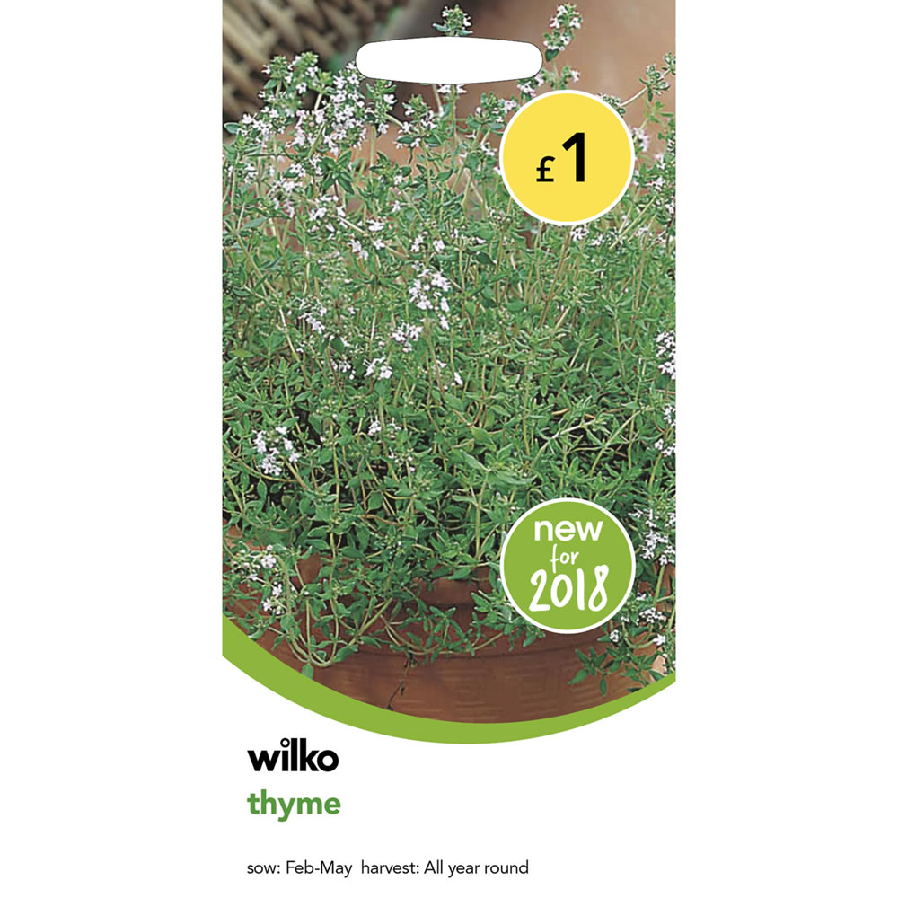 Wilko Thyme Seeds Image 2