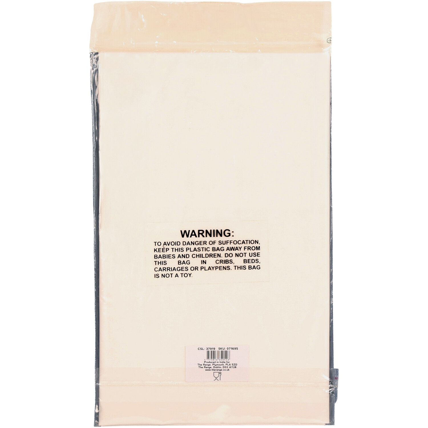 Pack of 2 My Home Plastic Table Covers - White Image 2