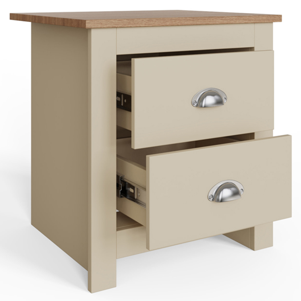 GFW Lancaster Cream 4 Piece Bedroom Furniture Set Image 5