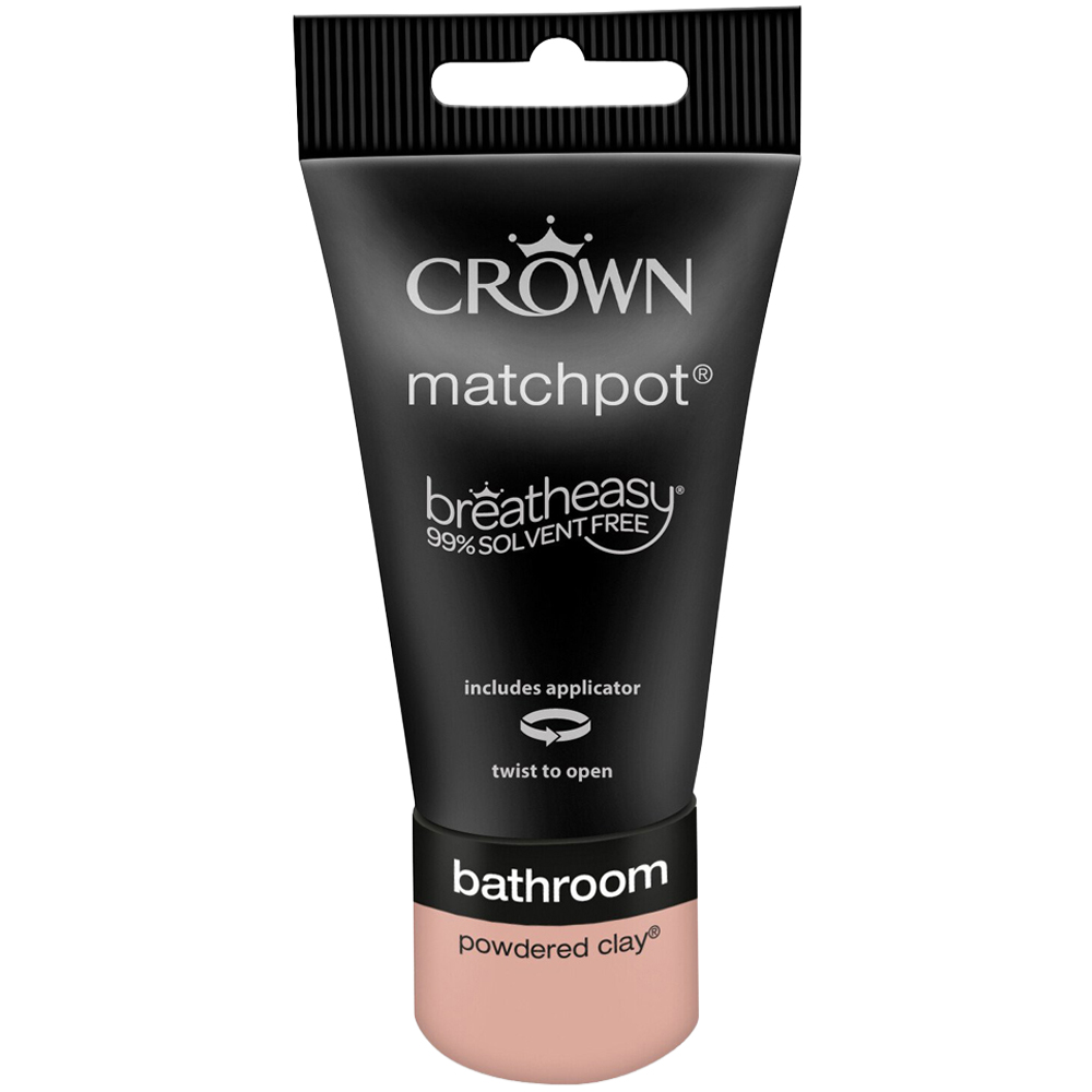 Crown Bathroom Tester 40ml - Powdered Clay Image 1
