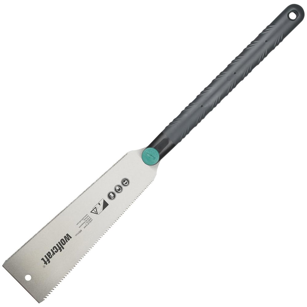 Wolfcraft R211495 Fine and Coarse Cuts Japanese Saw with 240mm Blade Image 1