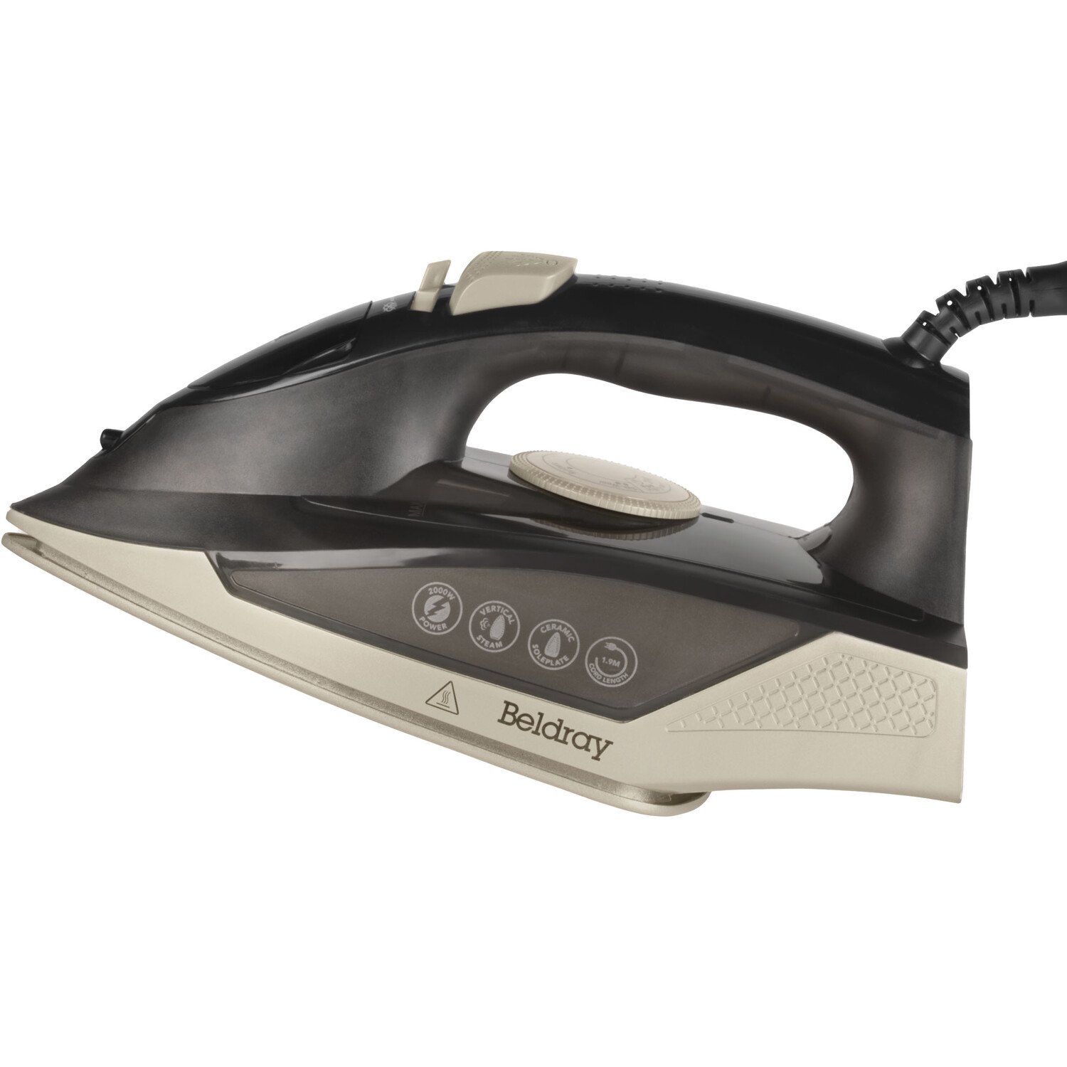 Beldray Steam Lite Iron Grey Image 1