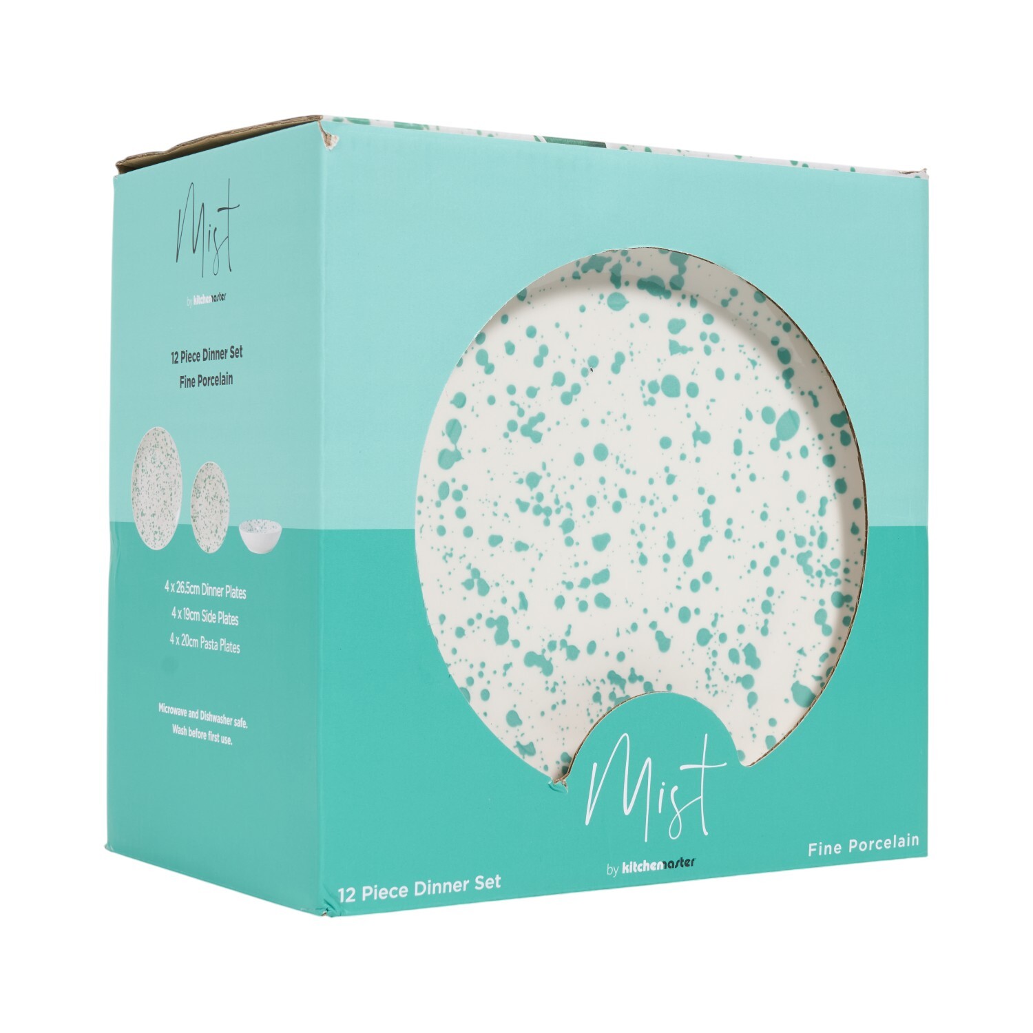 12 Piece Mist Dinner Set Image 7