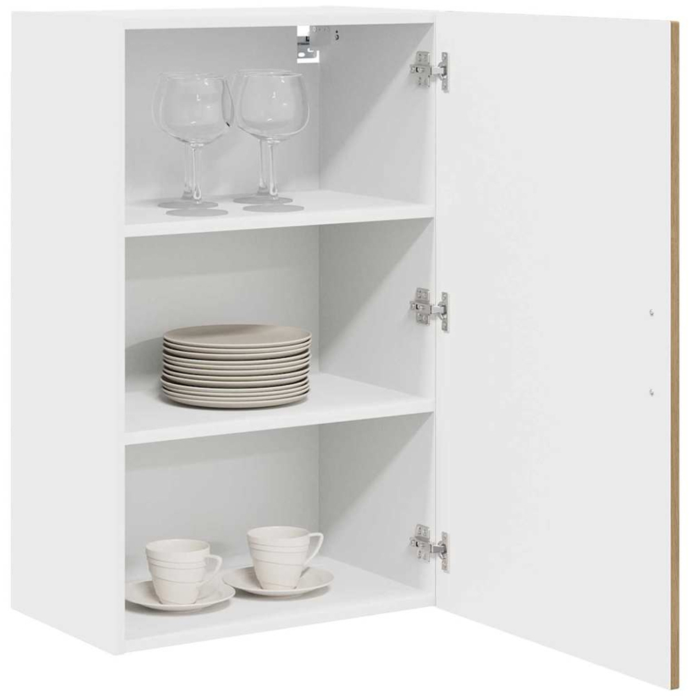 vidaXL Kalmar Single Door Artisan Oak Wall Kitchen Cabinet Image 3