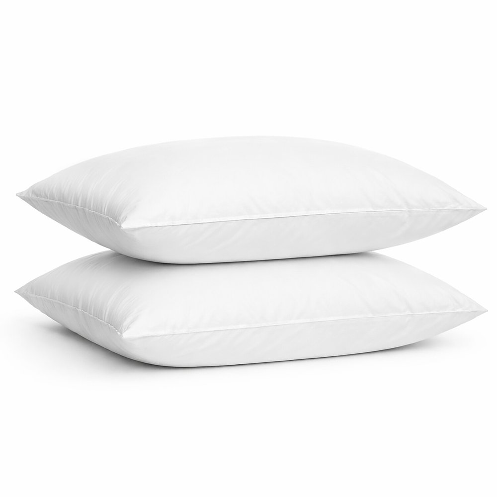 Cotton Sheet Set White Double Image 3