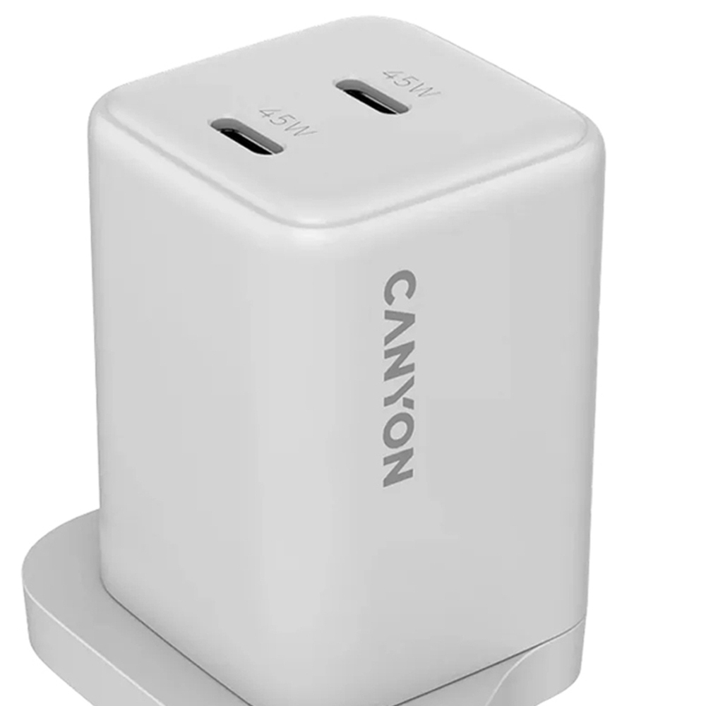 Canyon White C Type USB Wall Charger 45W Image 2