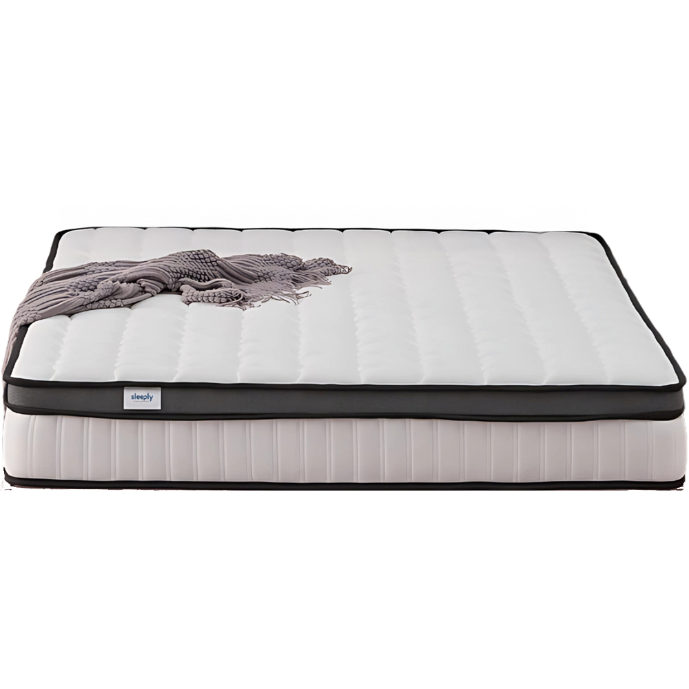 Indoor Living Sleeply Super King Size 1000 Pocket Spring Memory Foam Hybrid Mattress Image 1