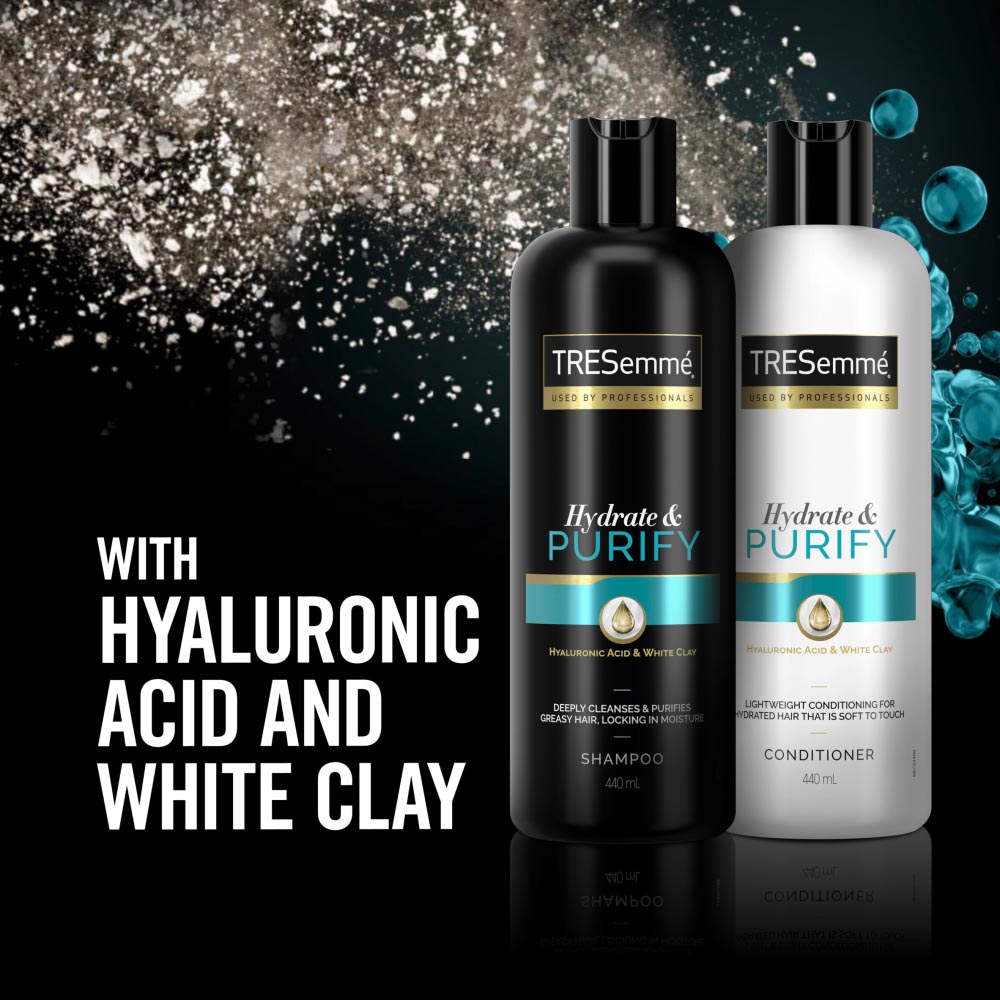 Tresemme Conditioner Purify and Hydrate 440ml Image 3