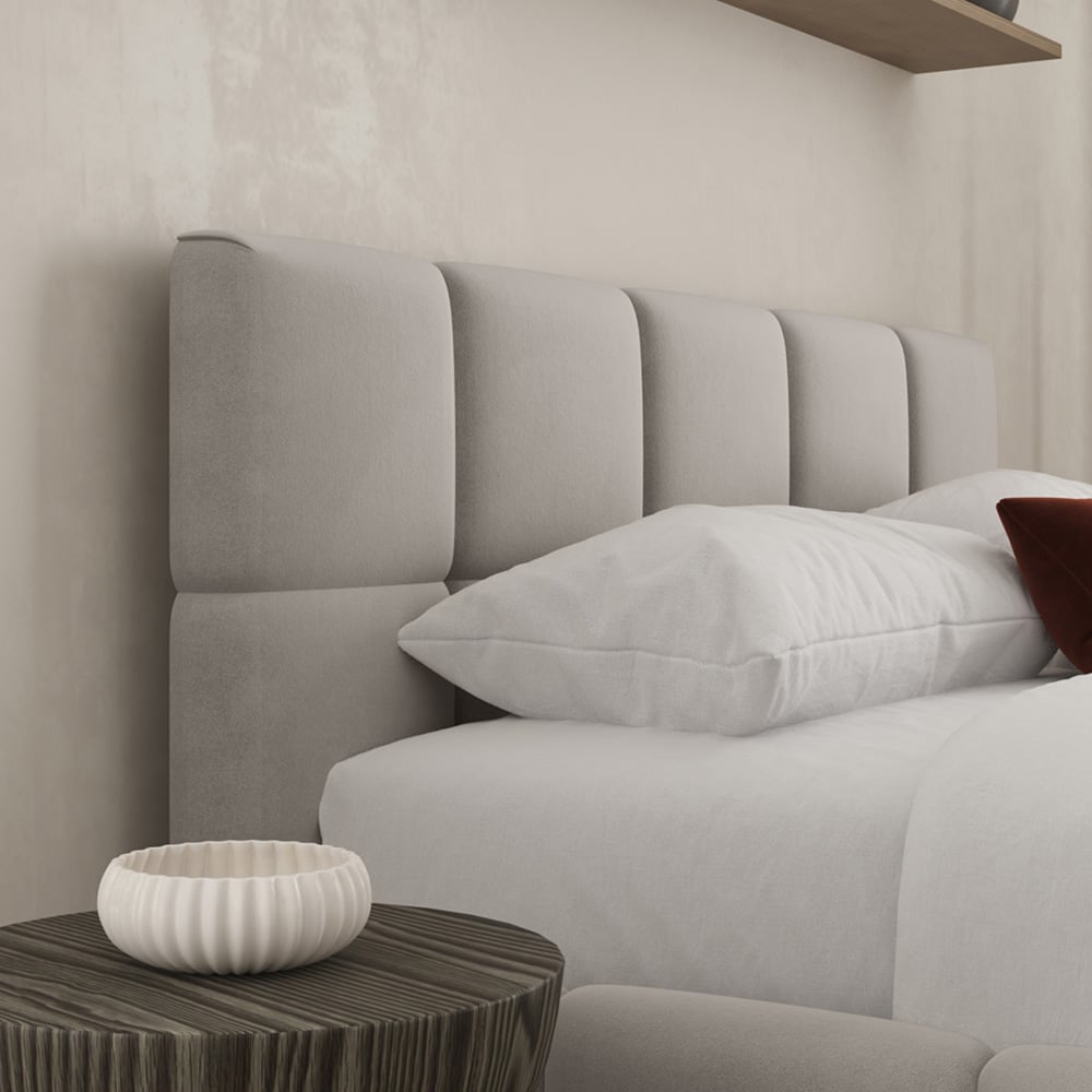 DS Living Ovella Single Pebble Cubed Bed Frame Image 2