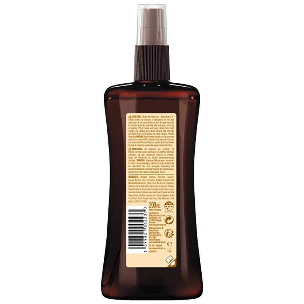 Island Glow Protective Dry Spray Oil - Brown Image 2