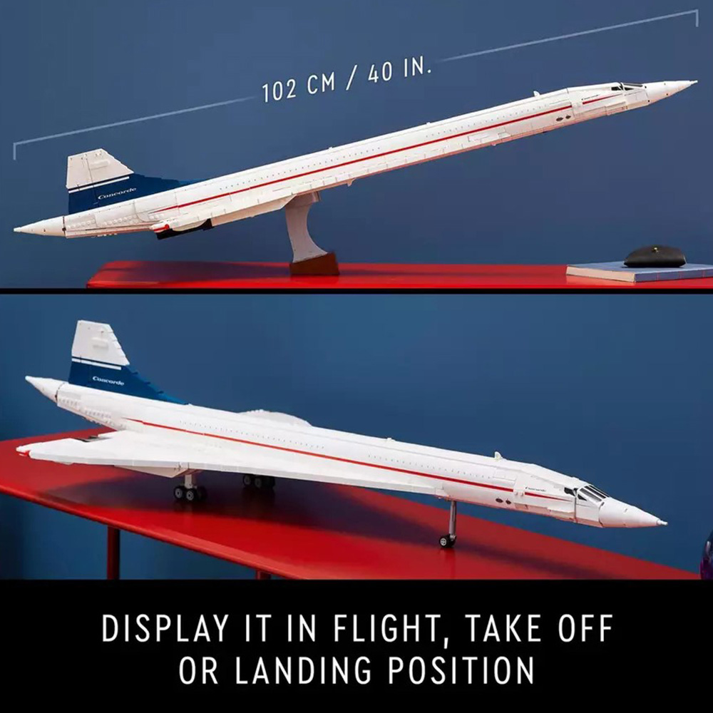 LEGO Icons 10318 Concorde Building Kit Image 7