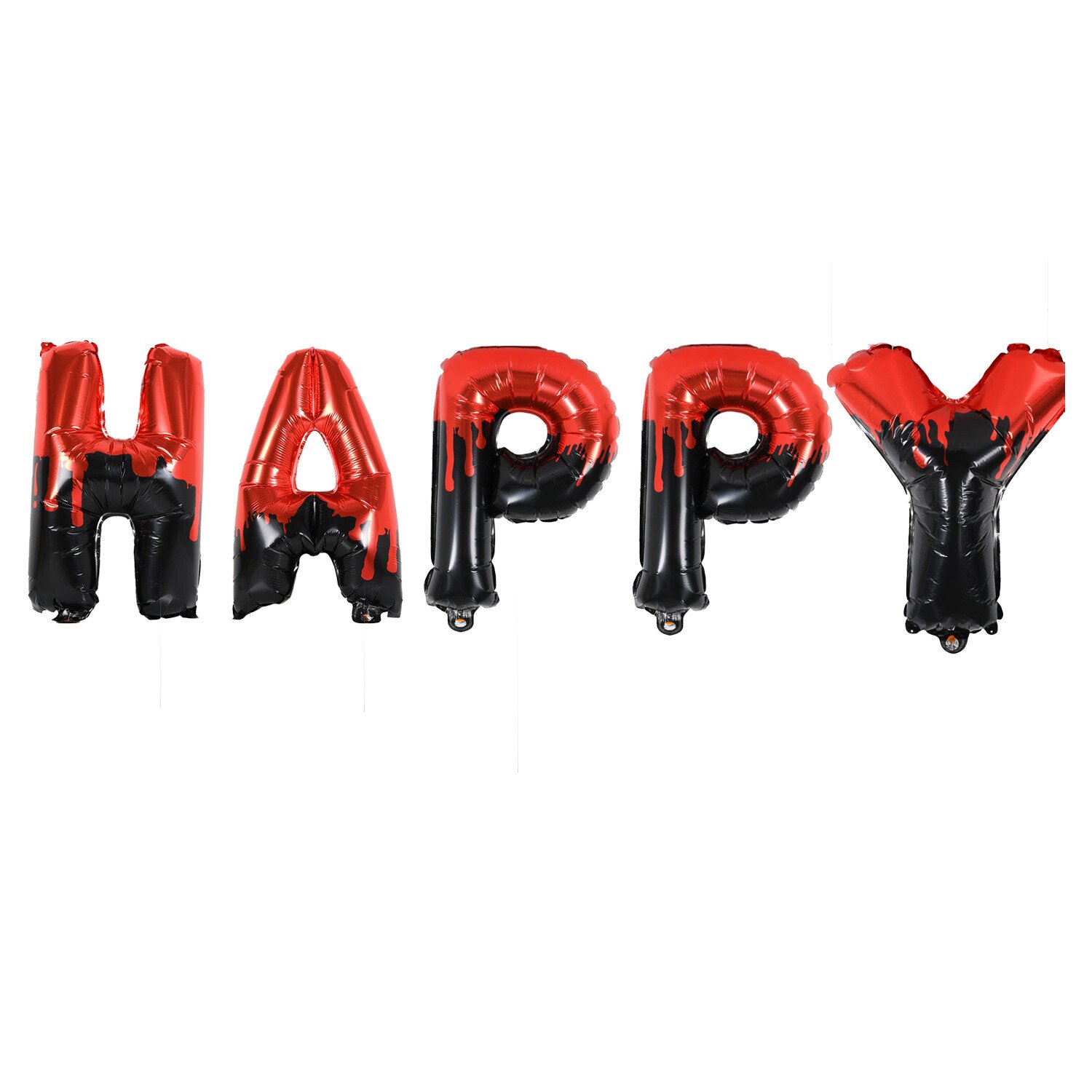 Happy Halloween Foil Balloon Banner Image 1