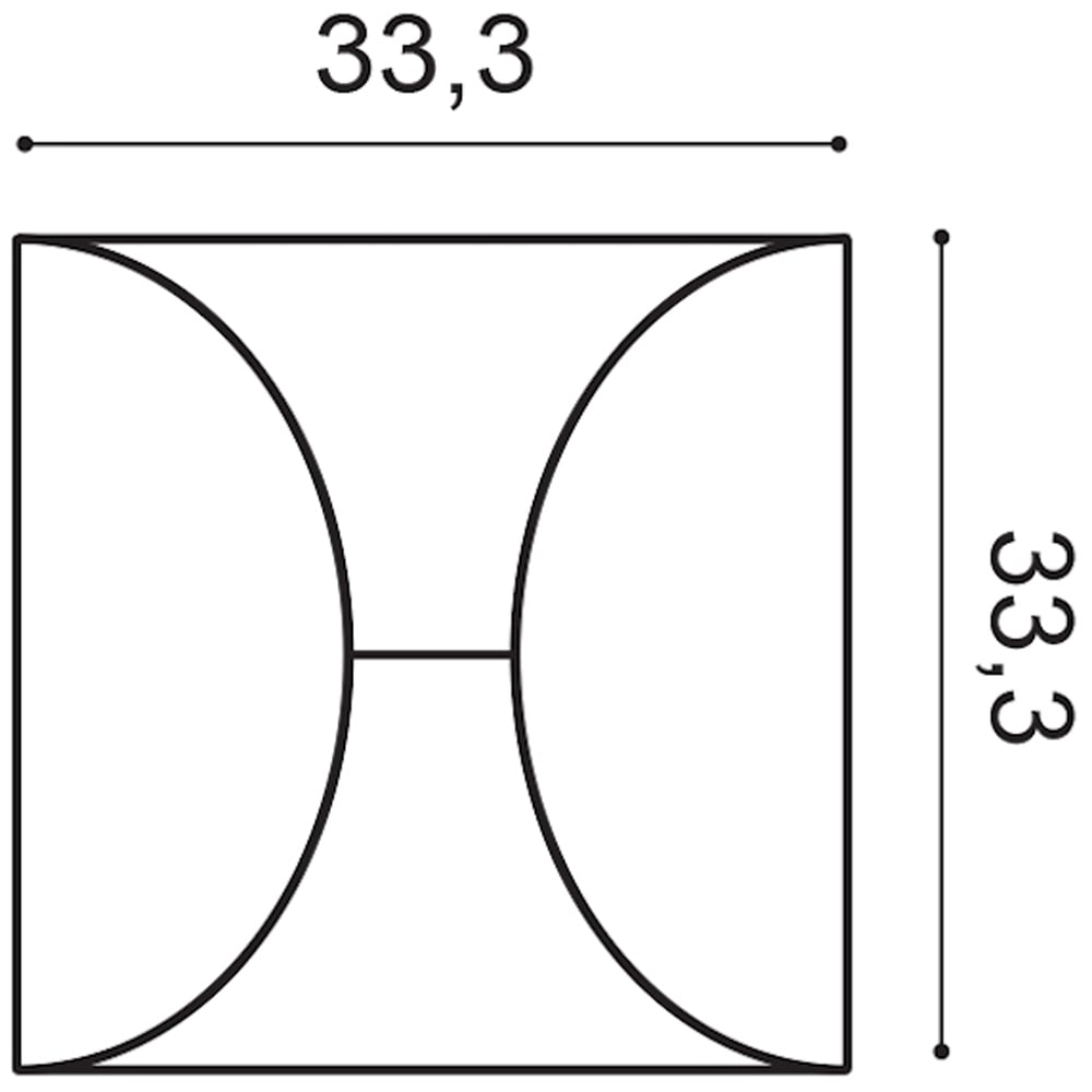 Orac Decor W107 Circle 3D Wall Panel Image 4