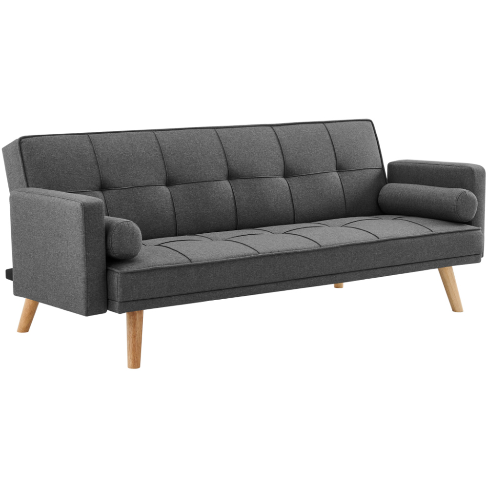 Home Detail Sarnia Small Double Sleeper Charcoal Sofa Bed Image 2