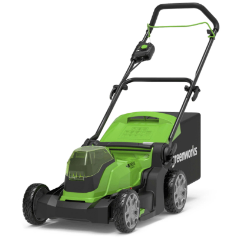Greenworks GWG24X2LM41K4X 48V Hand Propelled 41cm Rotary Lawn Mower Image 2