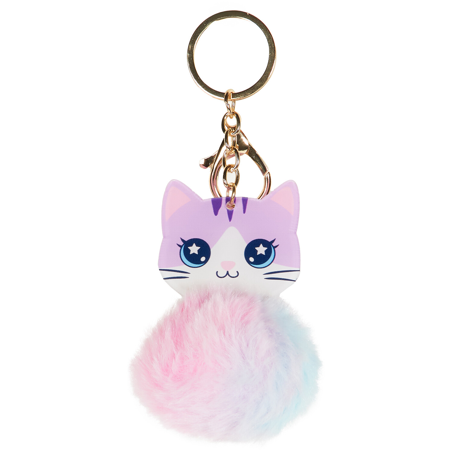 Dog or Cat Fluffy Keyring Image 4