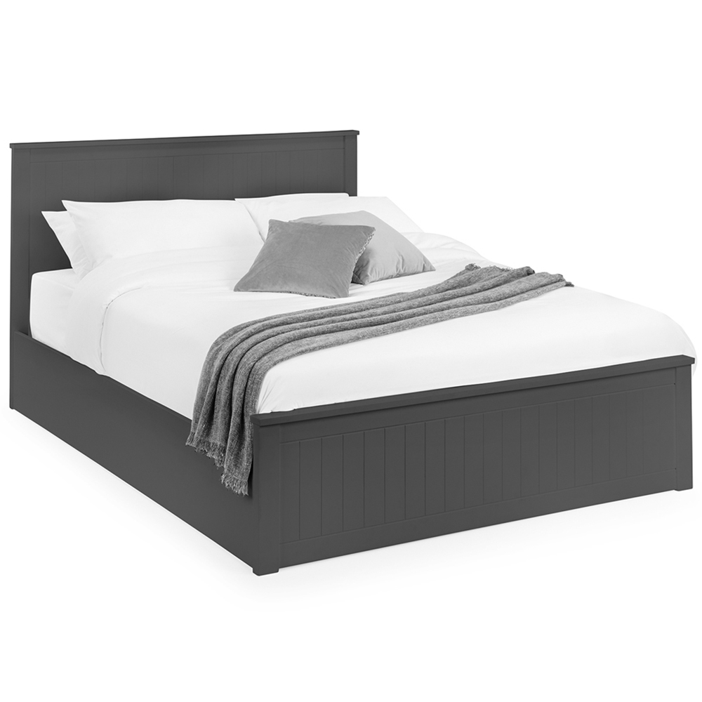 Julian Bowen Maine Double Anthracite Ottoman Bed Image 5