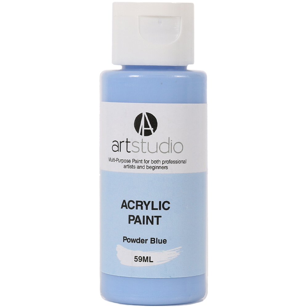 Art Studio Acrylic Paint   - Powder Blue / 59ml Image
