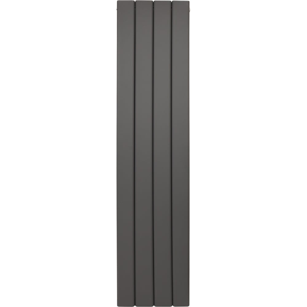 Towelrads Berkshire 3395 BTU Vertical Anthracite Aluminium Designer Radiator 1800 x 510mm 995W Image 1