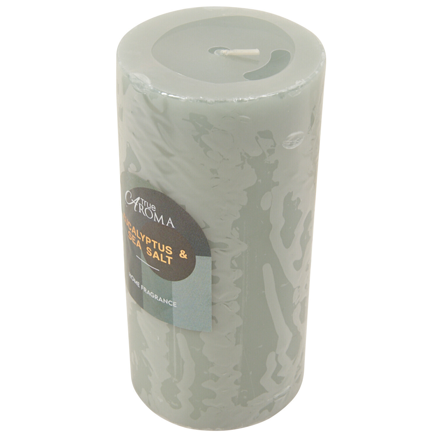 Warm Vanilla or Eucalyptus Scented Pillar Candle Image 4