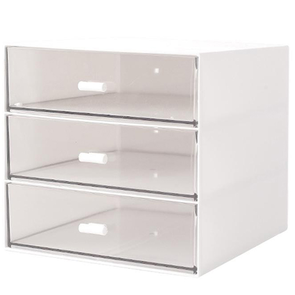 3 drawer plastic shop file cabinet
