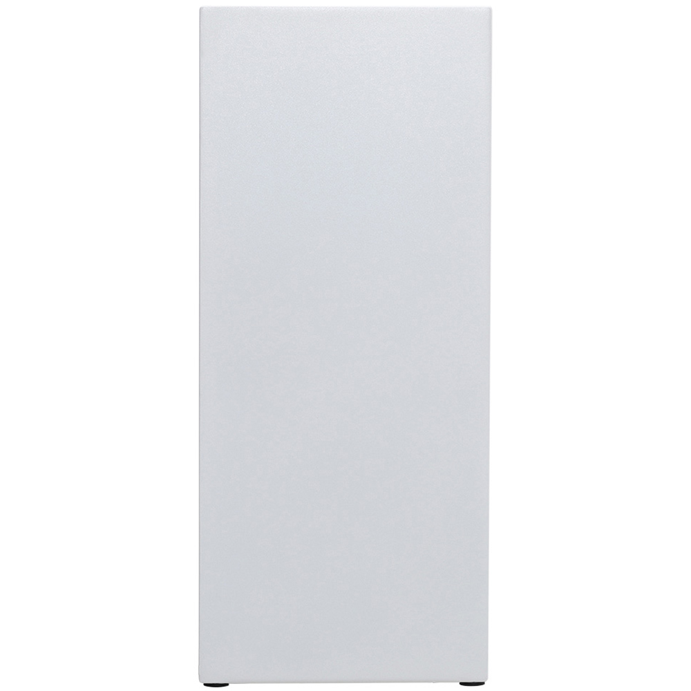 Living and Home White Double Sided Free Standing Ethanol Fireplace Image 5