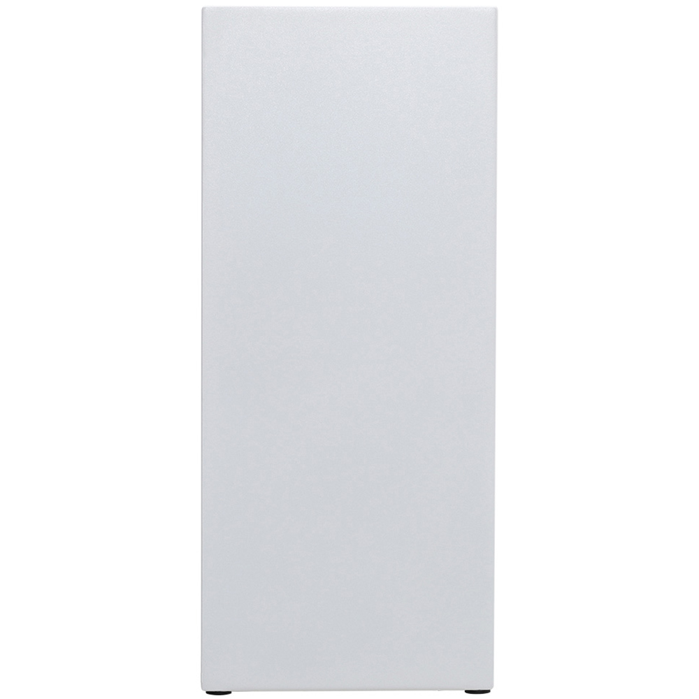 Living and Home White Double Sided Free Standing Ethanol Fireplace Image 5