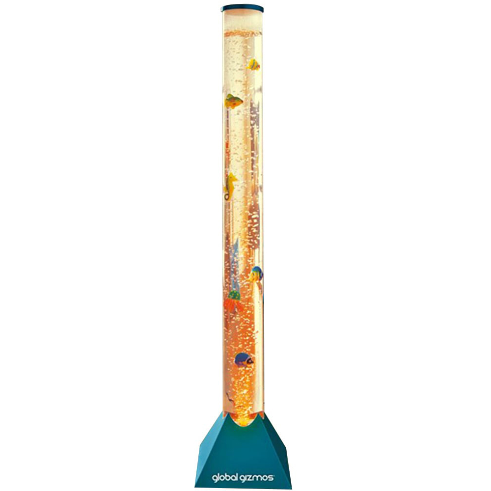 Global Gizmos Blue Fish Water Bubble Lamp 90cm Image 2