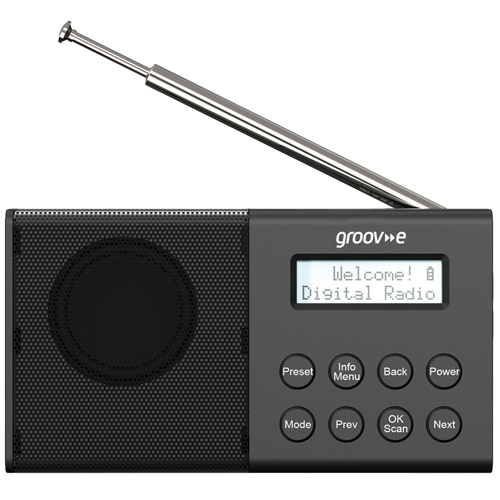Groov-e Geneva Portable DAB and FM Digital Radio Image 3