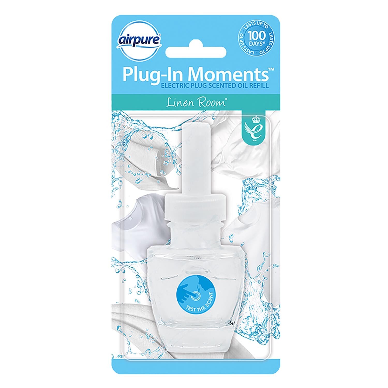 Airpure Plug-In Moments Refill - White / Linen Room Image