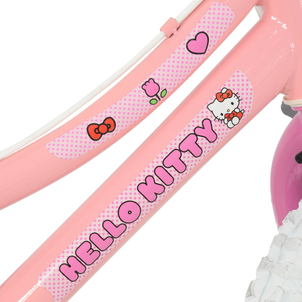 MoVe Hello Kitty 14 inch Bike with Squishle Backpack and Tassels Image 4