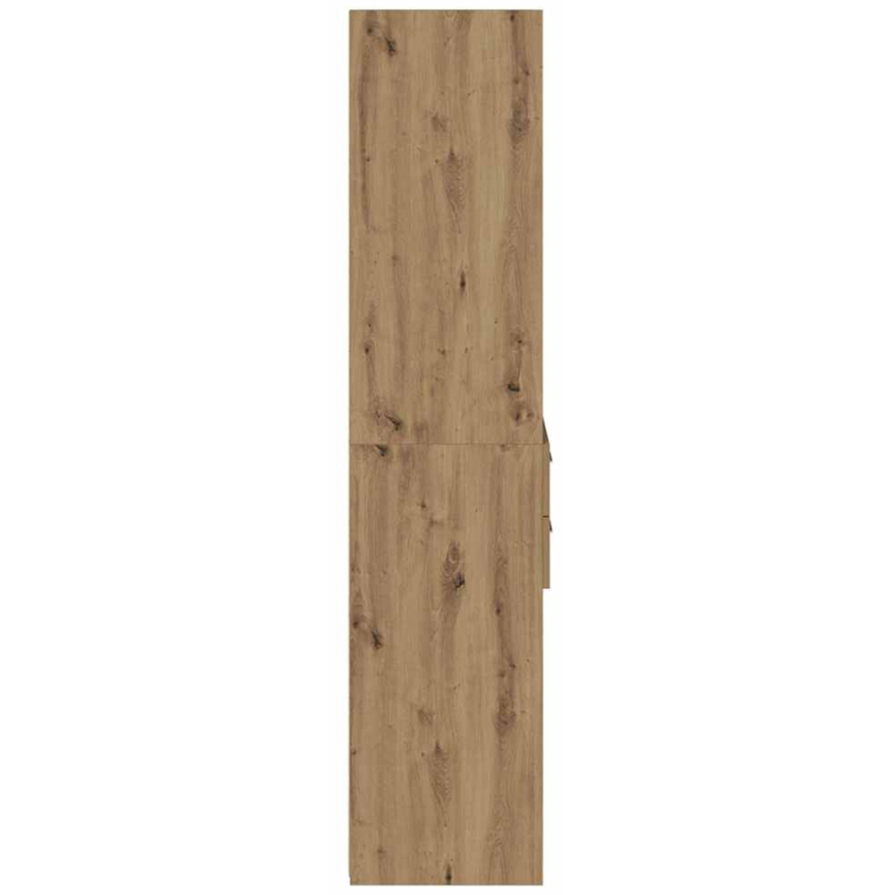 vidaXL 2 Drawer 5 Shelf Artisan Oak Highboard Image 6