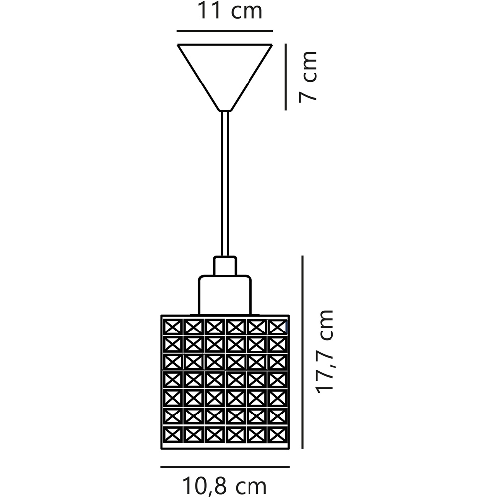 Nordlux Hollywood Clear Pendant Light Image 6