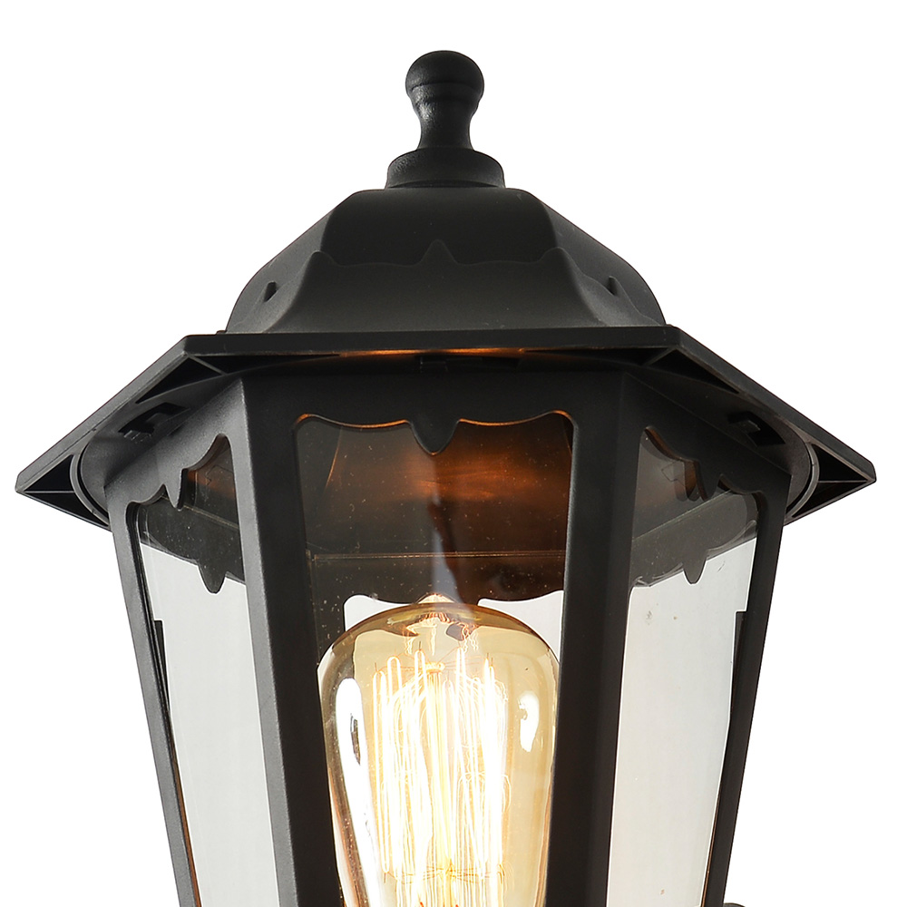 Wilko 6 Panel Outdor Lantern Up Or Down Fitting Image 2