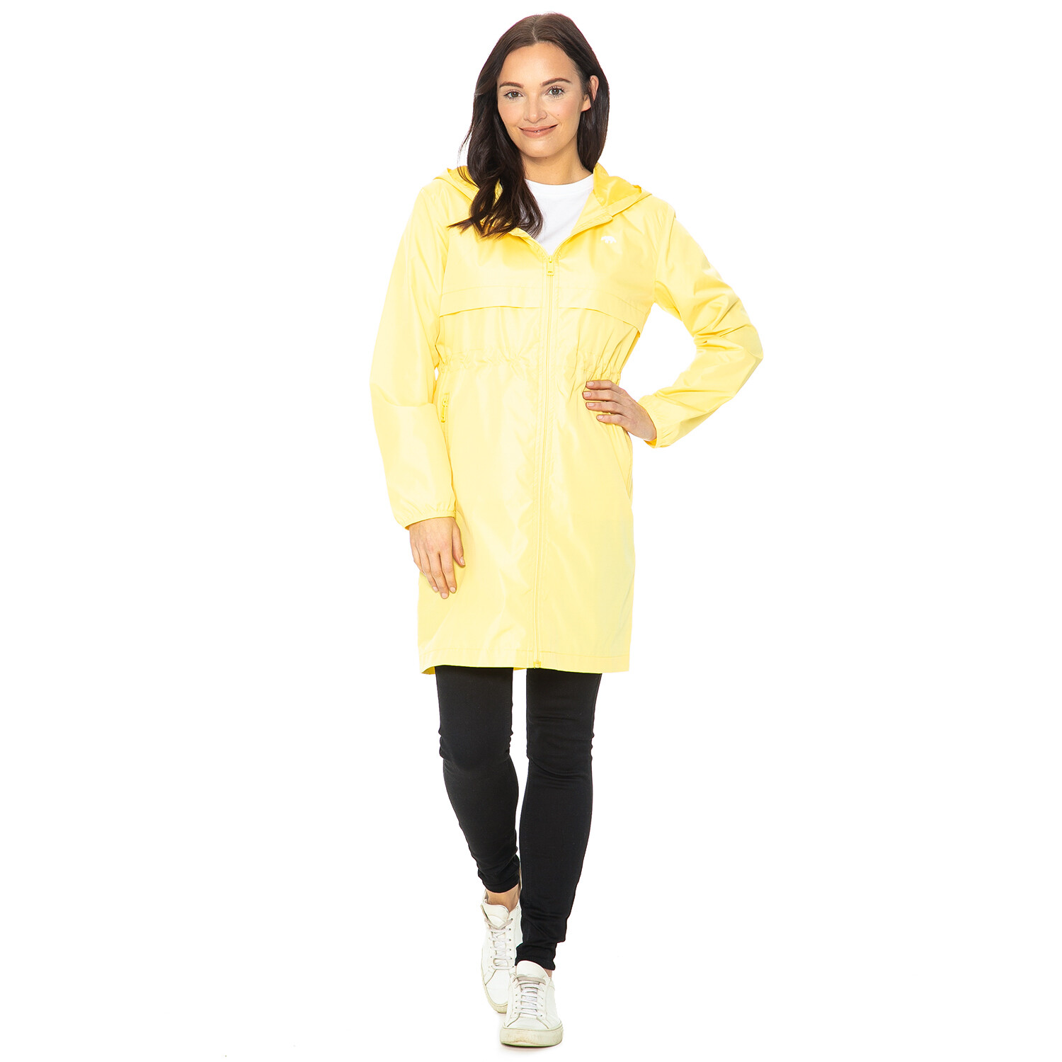 Danielle Ladies Pack-Away Jacket  - Yellow / 16 Image 1