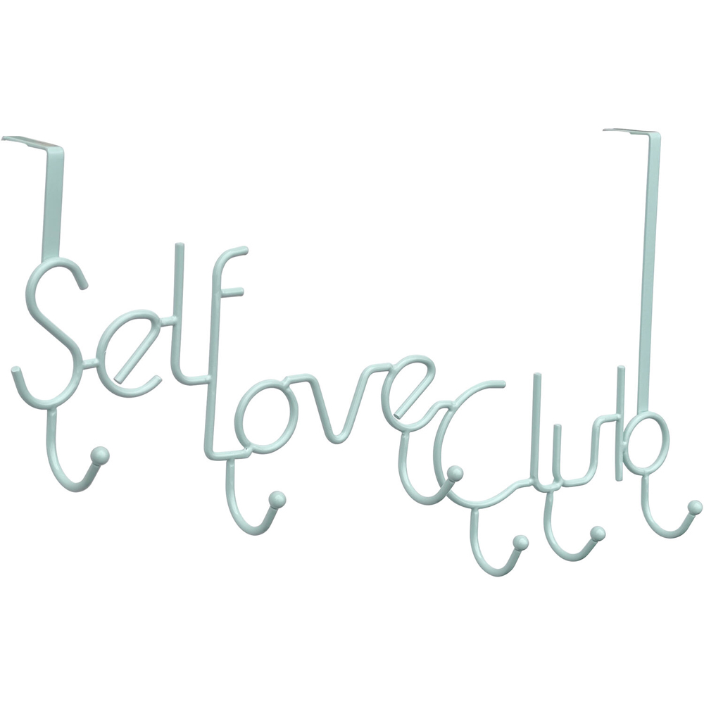 Self Love Club Overdoor Hooks Blue Image 2