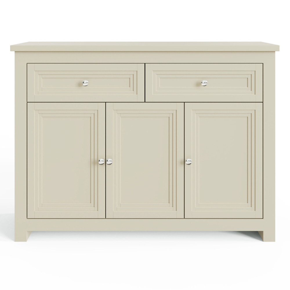 GFW Oakley 3 Door 2 Drawer Stone Sideboard Image 3