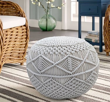Footstools and pouffes