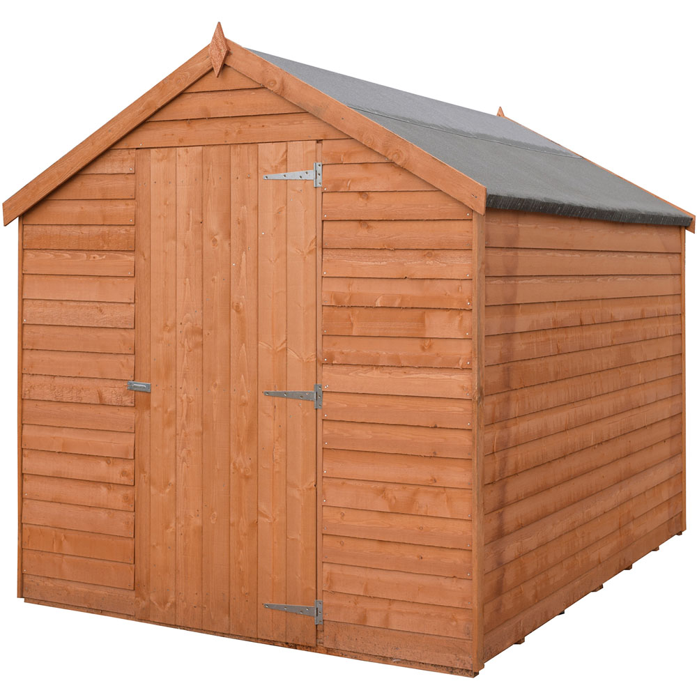 Shire 8 x 6ft Dip Treated Overlap Shed Image 3