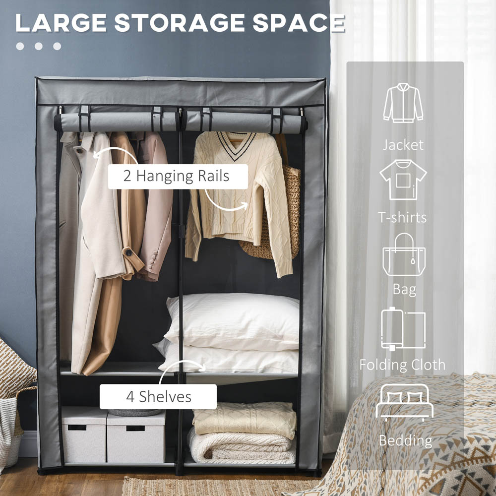 Canvas sales wardrobe wilko