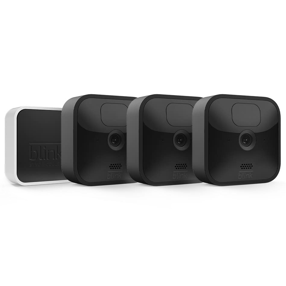 Blink Outdoor Battery Operated Camera System with 3 Cameras Image 1