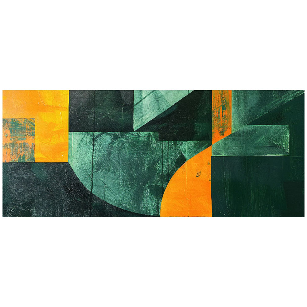 Warren Reed Designer Shattered Eye Bathroom Splashback 25 x 60cm Image 2