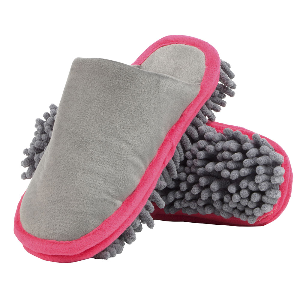 Kleeneze Chenille Cleaning Slippers Image 1