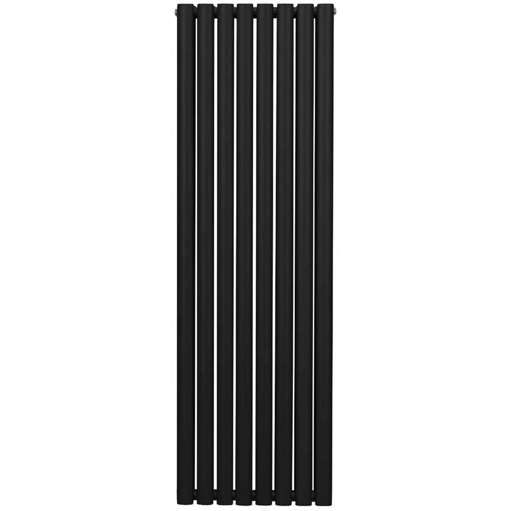 Monster Shop 5593BTU Black Oval Column Radiator 1600 x 480mm Image